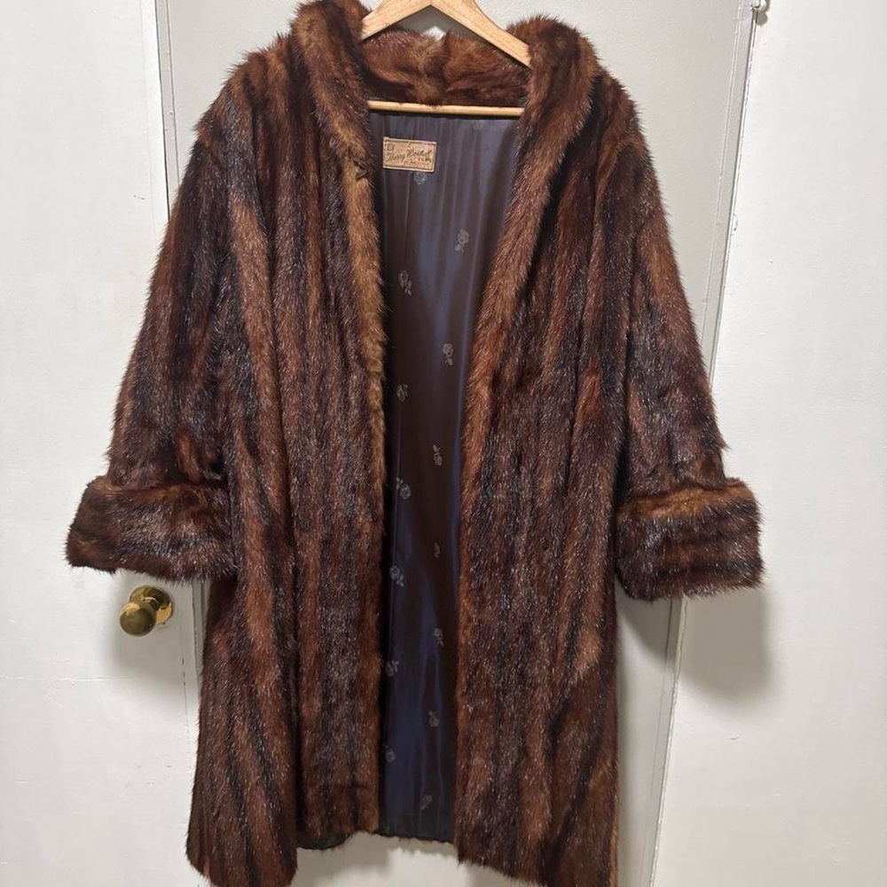 Luxurious Brown Fur Coat